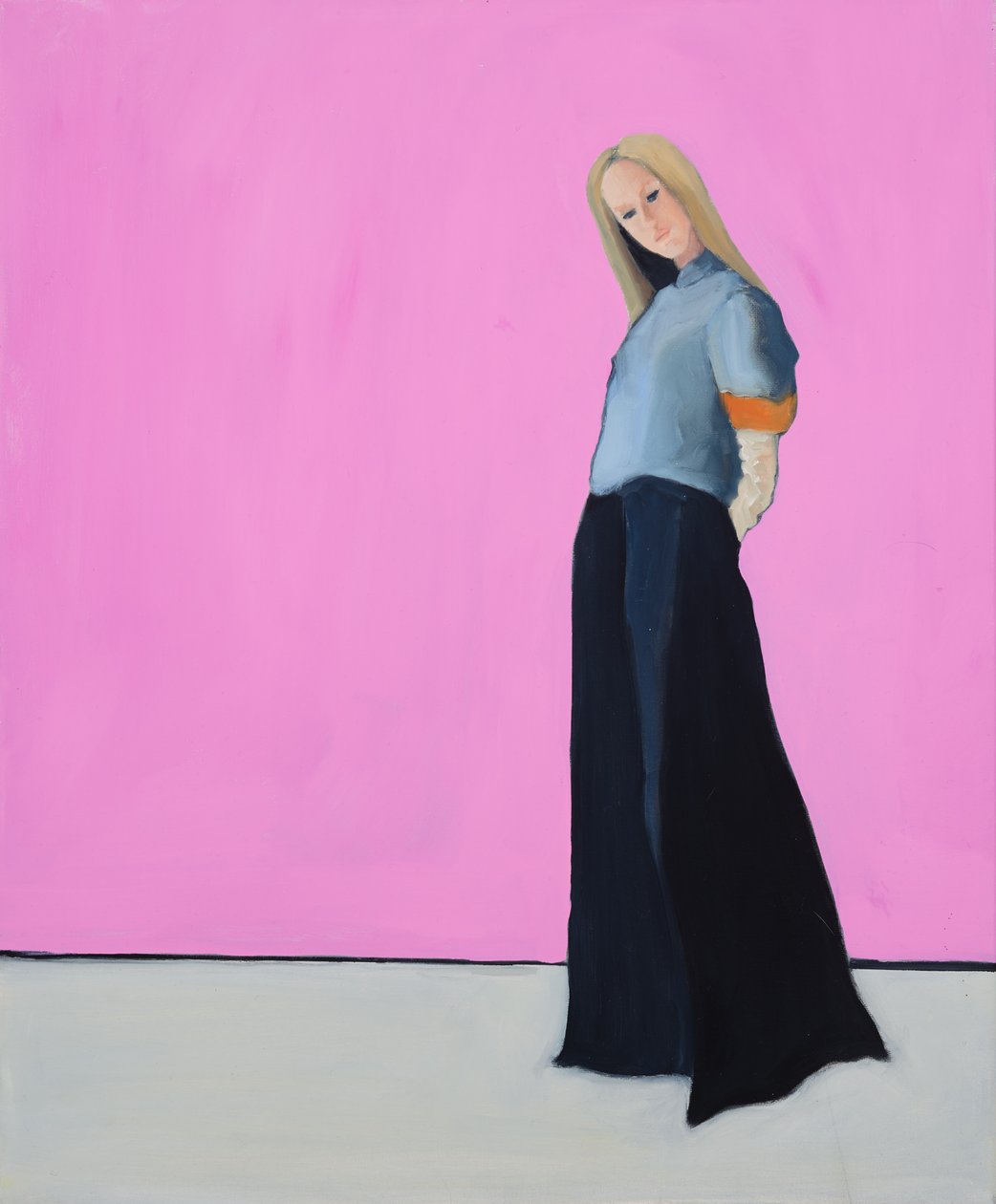 Jane, 2016 (olieverf op doek) door Genevieve French