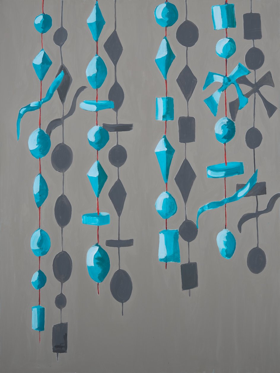 Aantekeningen bij een huwelijk (acrylverf op doek) door Genevieve French