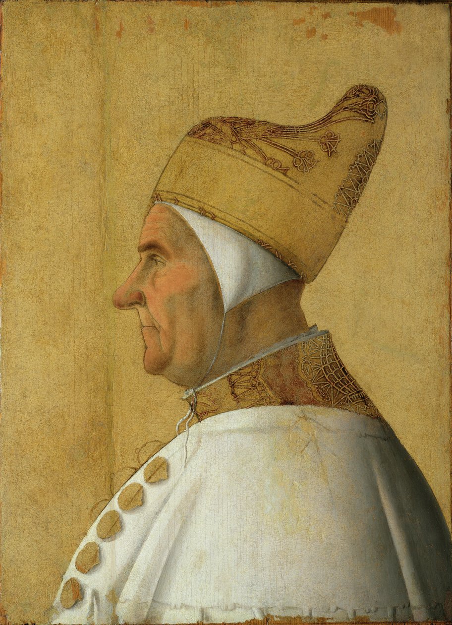 Giovanni Mocenigo, Doge van Venetië door Gentile Bellini