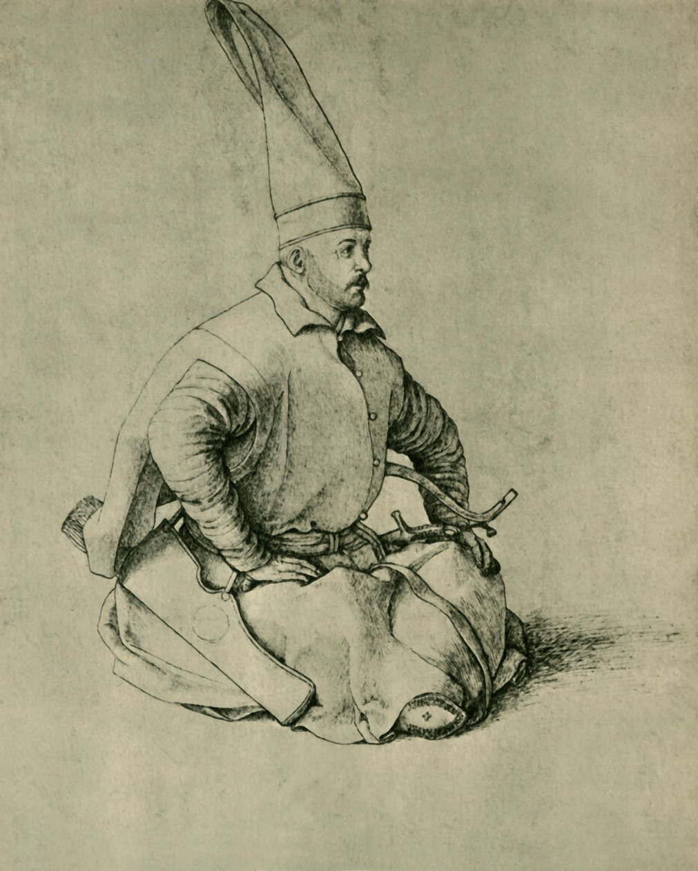 Turkse Janitsaar, 1479-1481, 1943 door Gentile Bellini