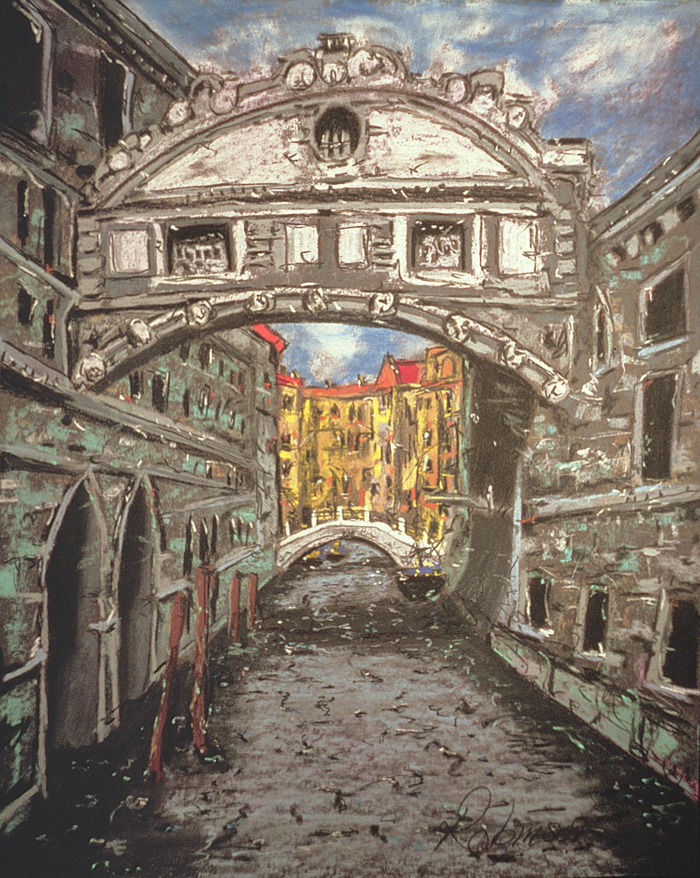 Venetië 9, 1993 door Geoffrey Robinson