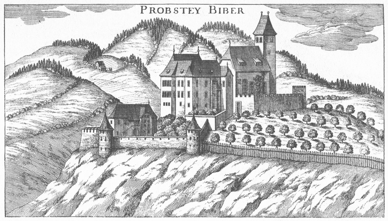 Schloss Piber door Georg Matthaus Vischer