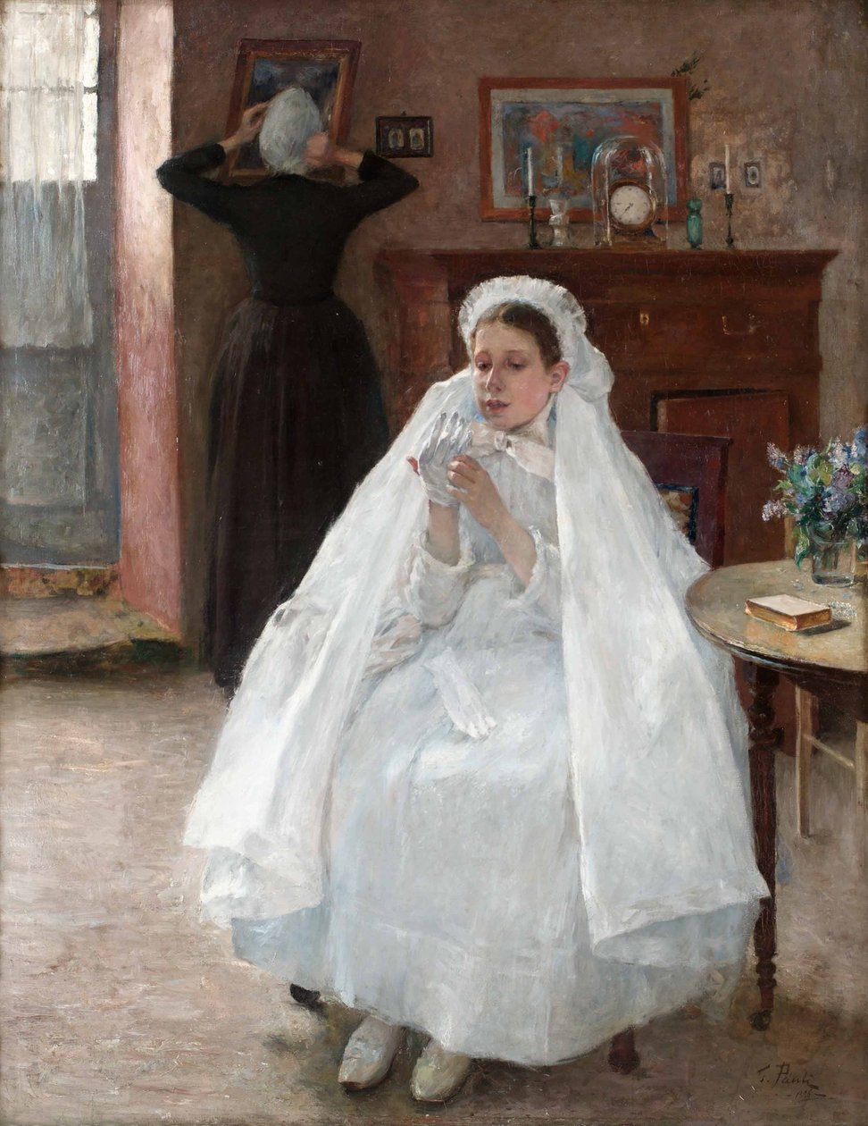 Franse communicant door Georg Vilhelm Pauli