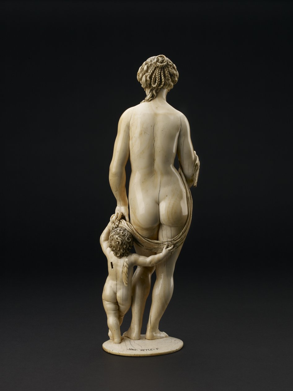 Venus en Cupido, ca. 1624 door Georg Petel