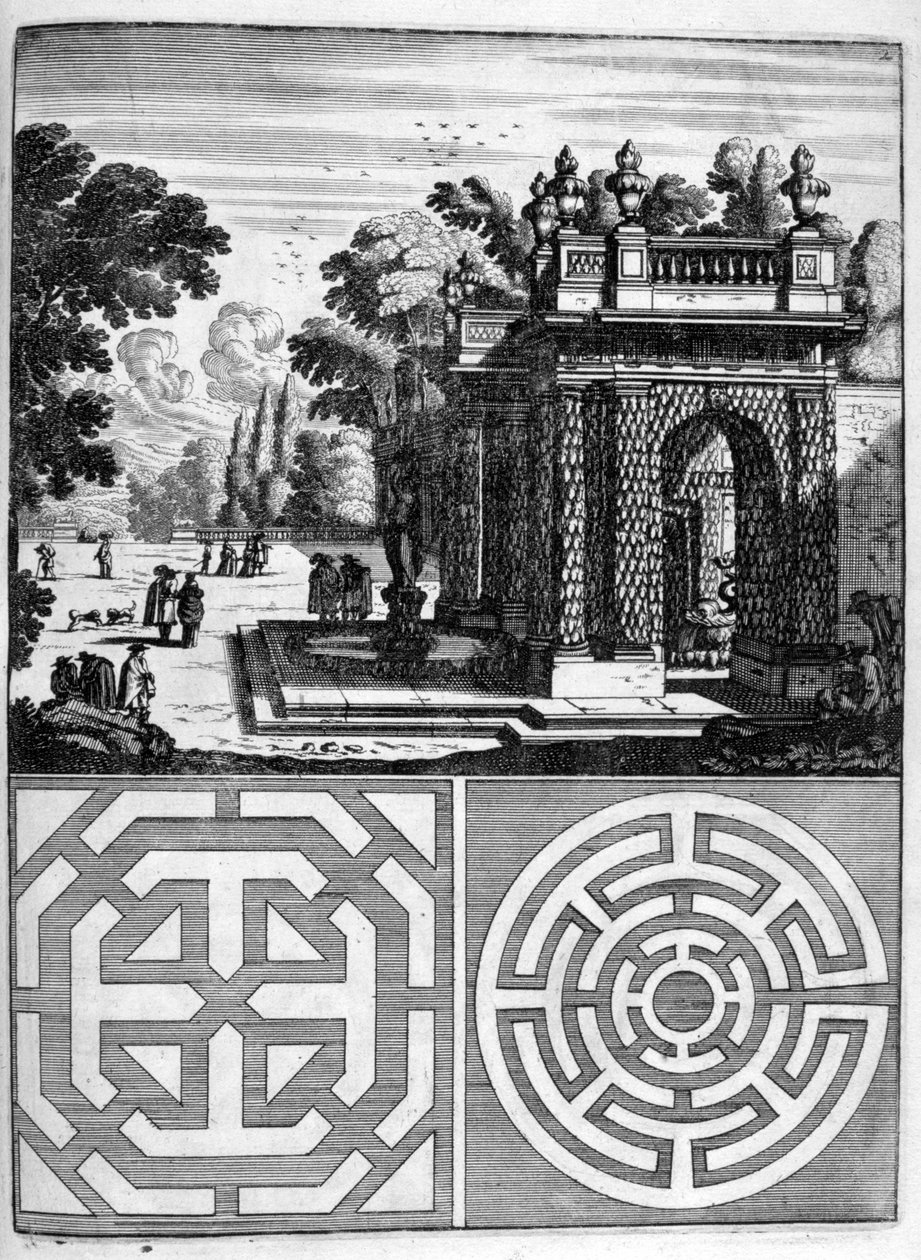 Huis- en tuindesign door Georg Andreas Bockler