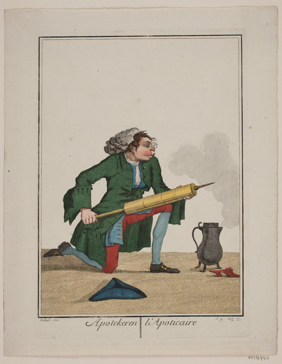 De apotheker door Georg Christian Schule