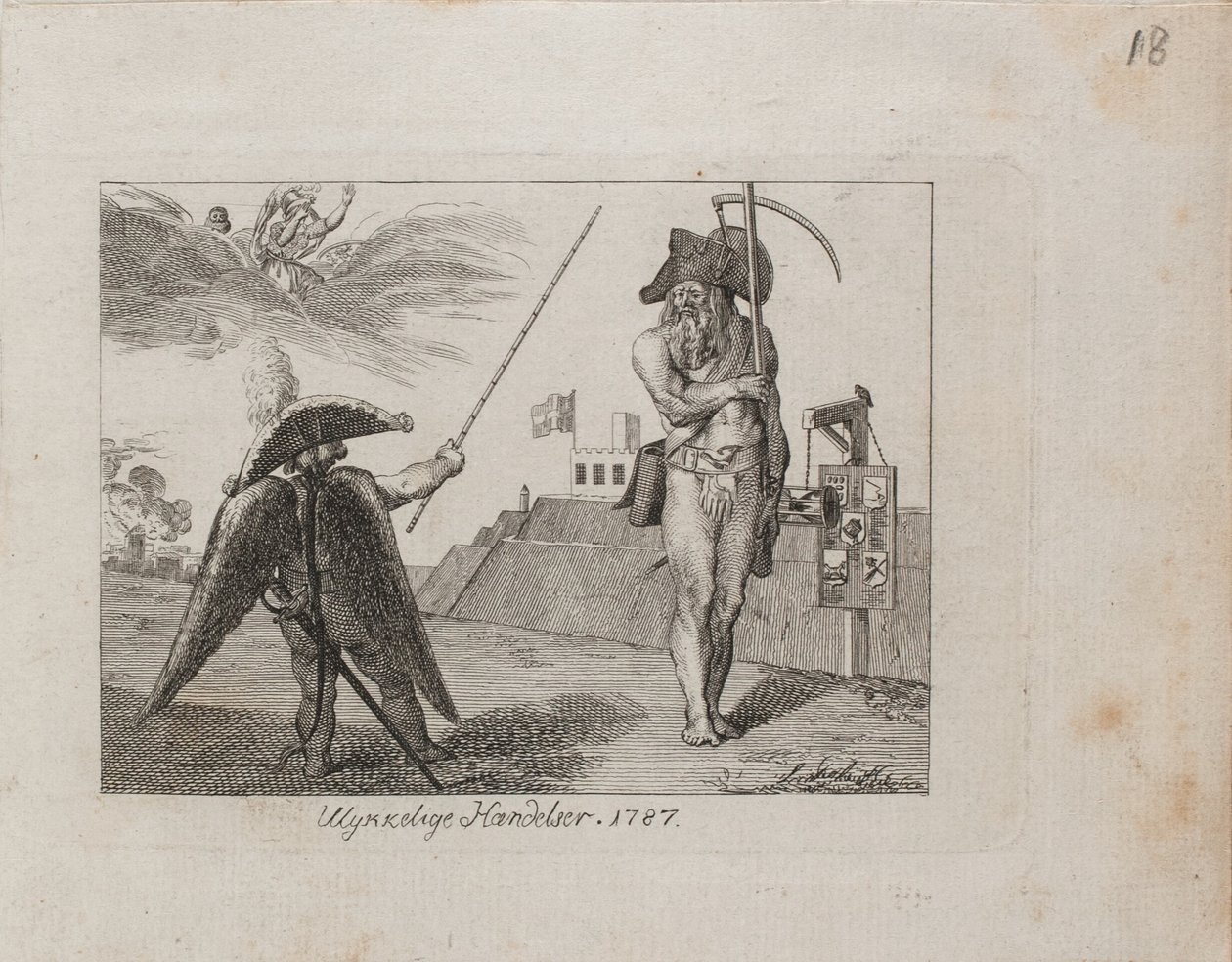 "Ongelukkige Gebeurtenissen" Nr. 1 door Georg Christian Schule