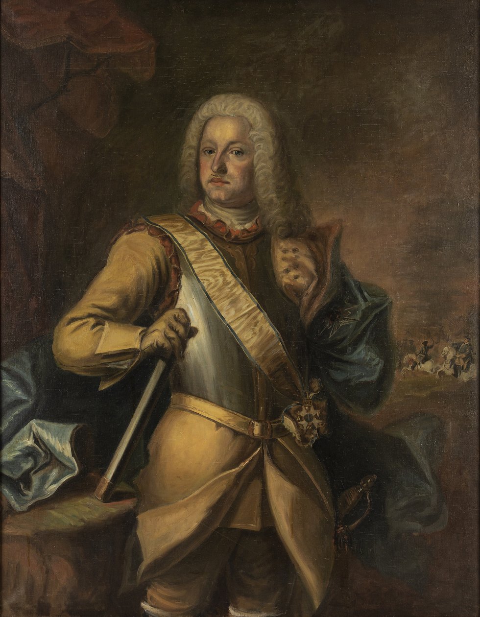 Luitenant-generaal Axel Erik Roos door Georg Engelhard Schröder