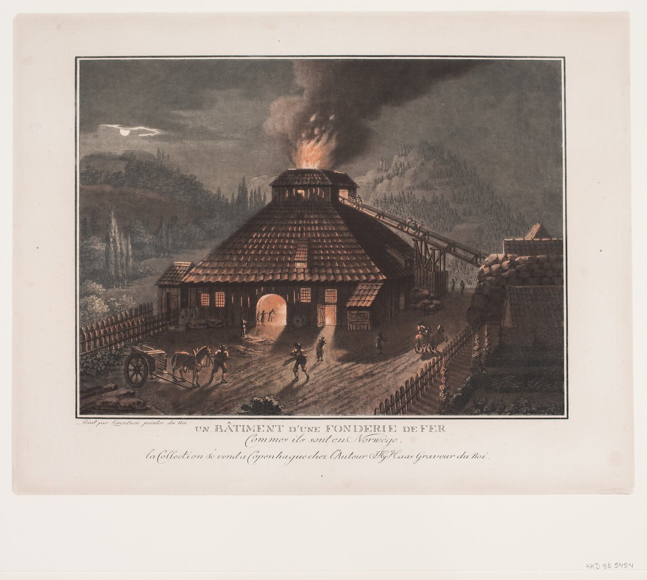 Een ijzergieterijgebouw door Georg Haas