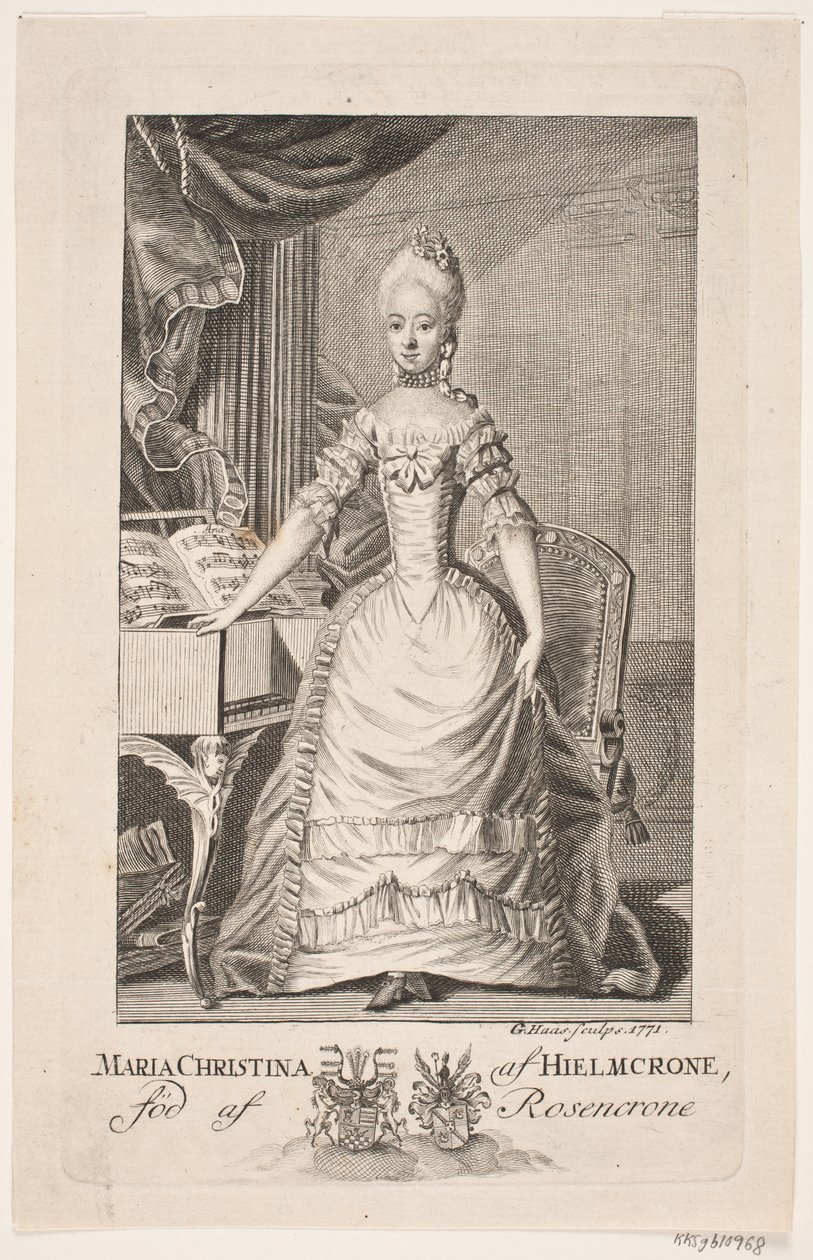 Maria Christina Hielmcrone door Georg Haas