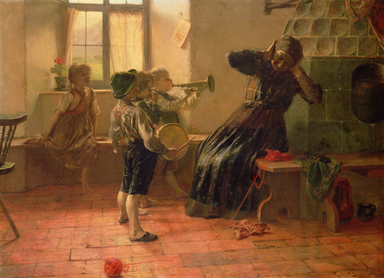 Het Concert door Georg Jacobides