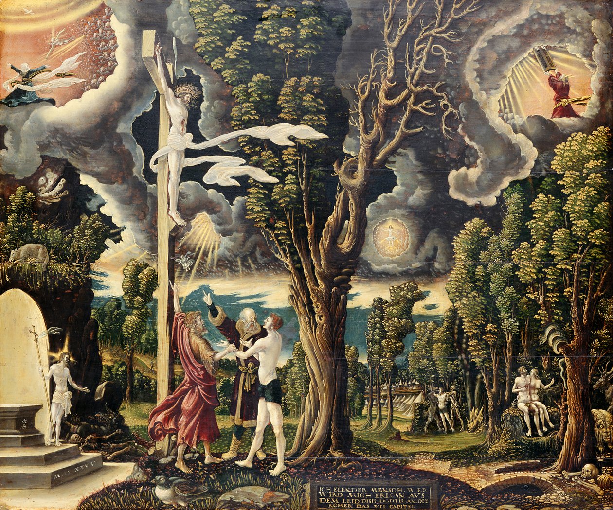 Val en verlossing, 1535 door Georg Lemberger