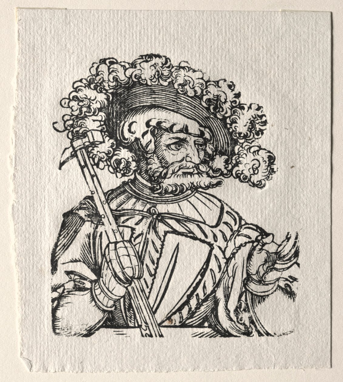 Tirannen van het Oude Testament: Holofernes door Georg Pencz