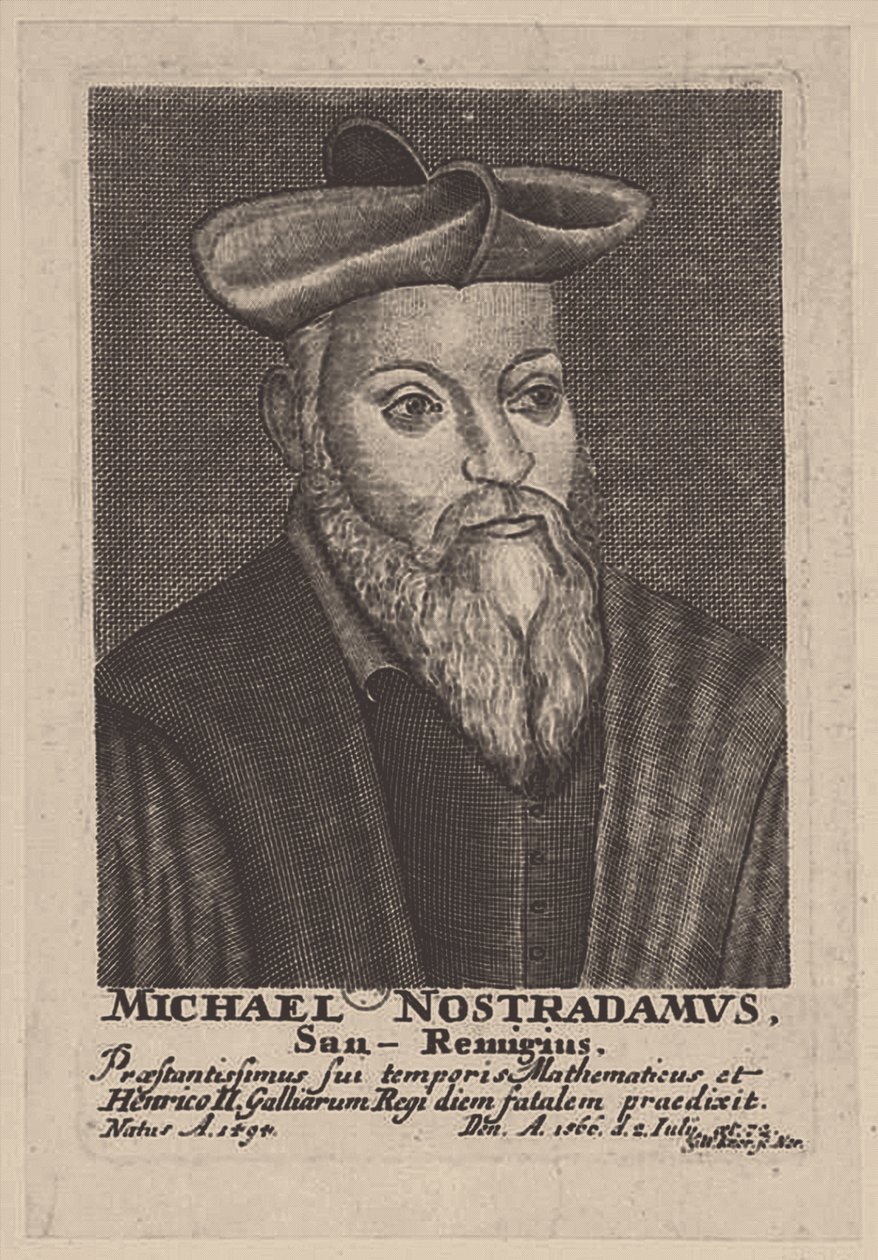 Michel de Nostredame 1503-1566 door Georg Wolfgang Knorr