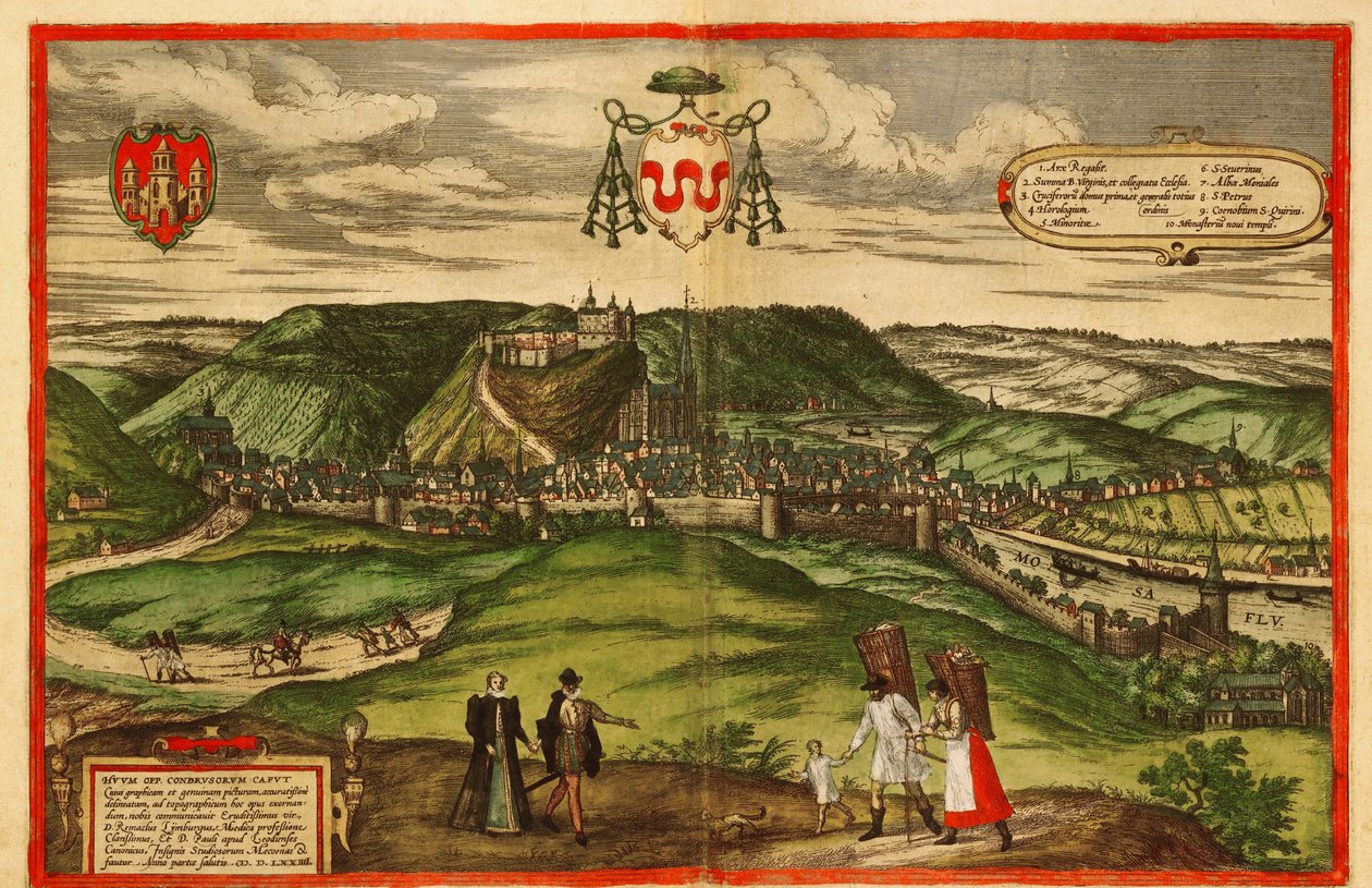 Nederland door Georg and Hogenberg Franz (1535 90) Braun