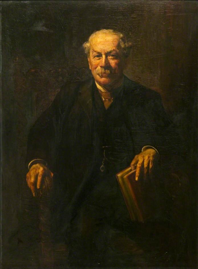 Sir Caspar Purdon Clarke 1846-1911 door George Burroughs Torrey