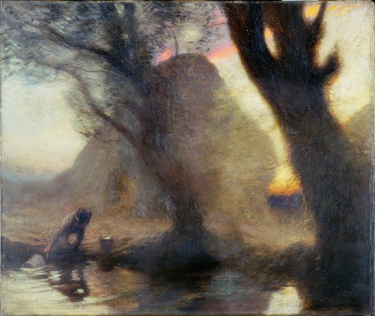 Schemering, 1903 door George Clausen