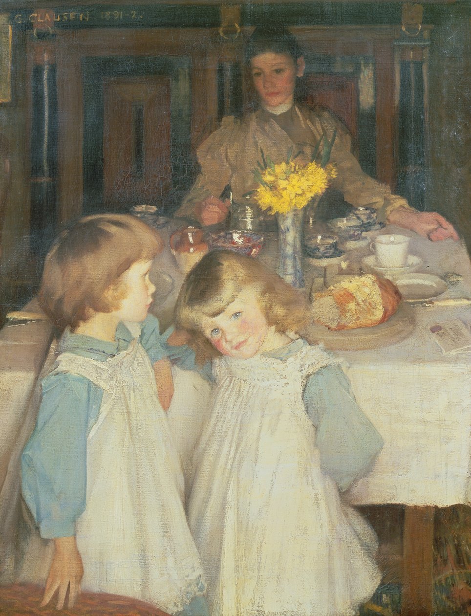 De Ontbijttafel door George Clausen