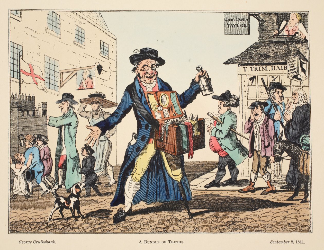 Een bundel waarheden, 1811 door George Cruikshank