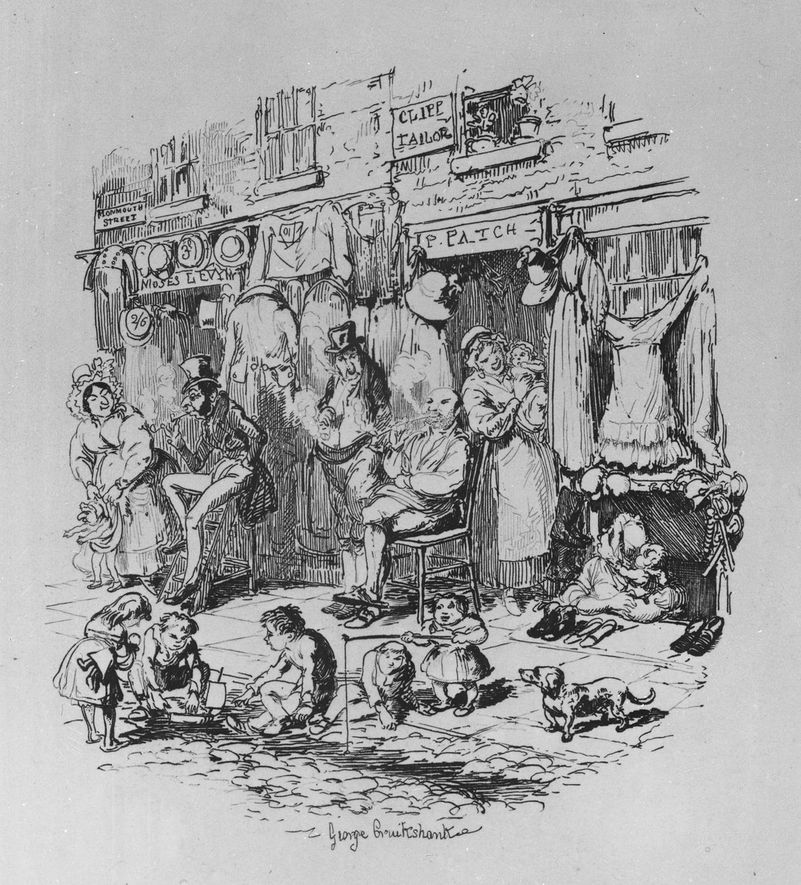Monmouth Street, illustratie uit 