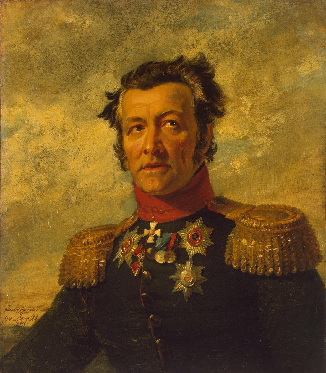 Portret van Grigory Maximobich Berg 1e 16.08.1765 - 26.03.1833, Russische generaal door George Dawe