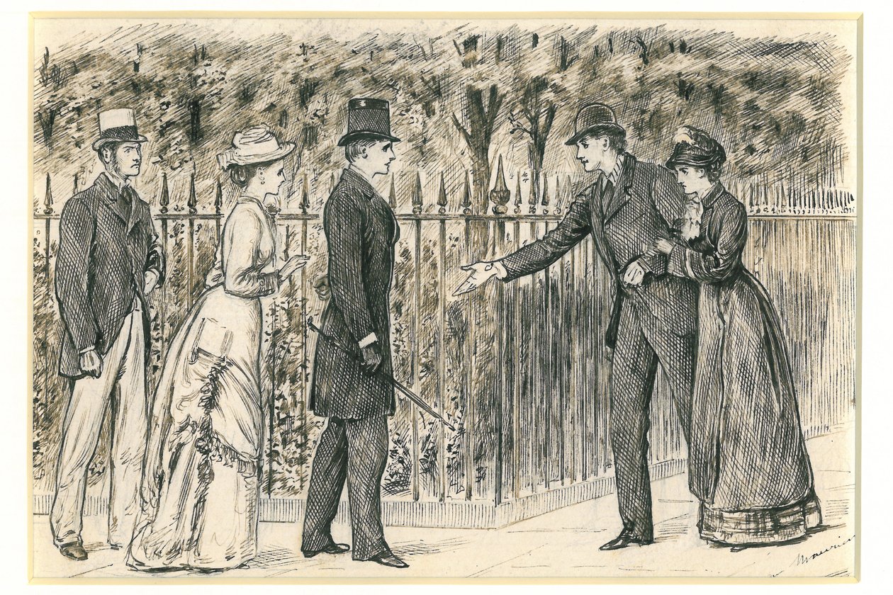 Oswald door George du Maurier