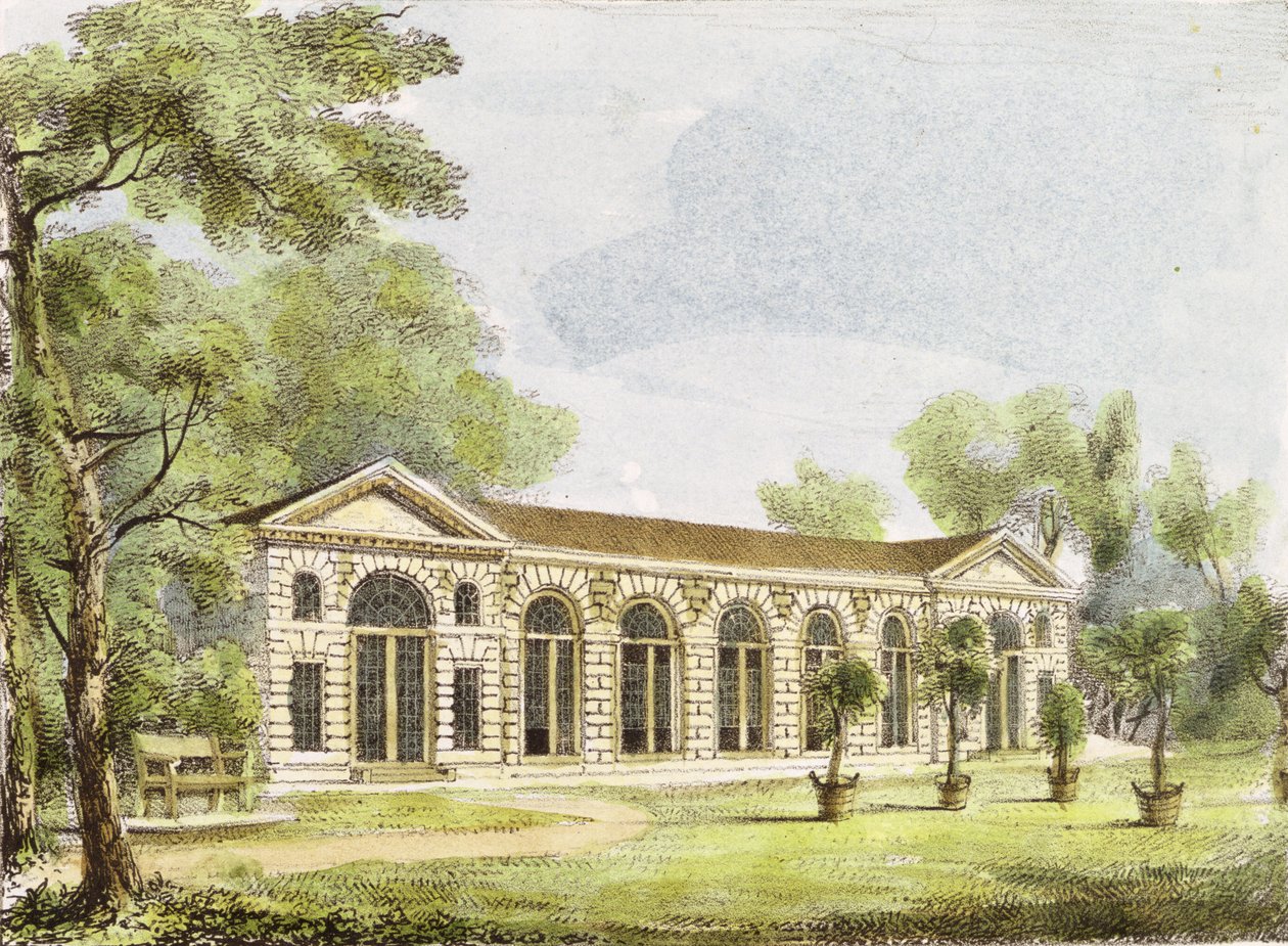 Oranjerie, Kew Gardens, plaat 11 uit 