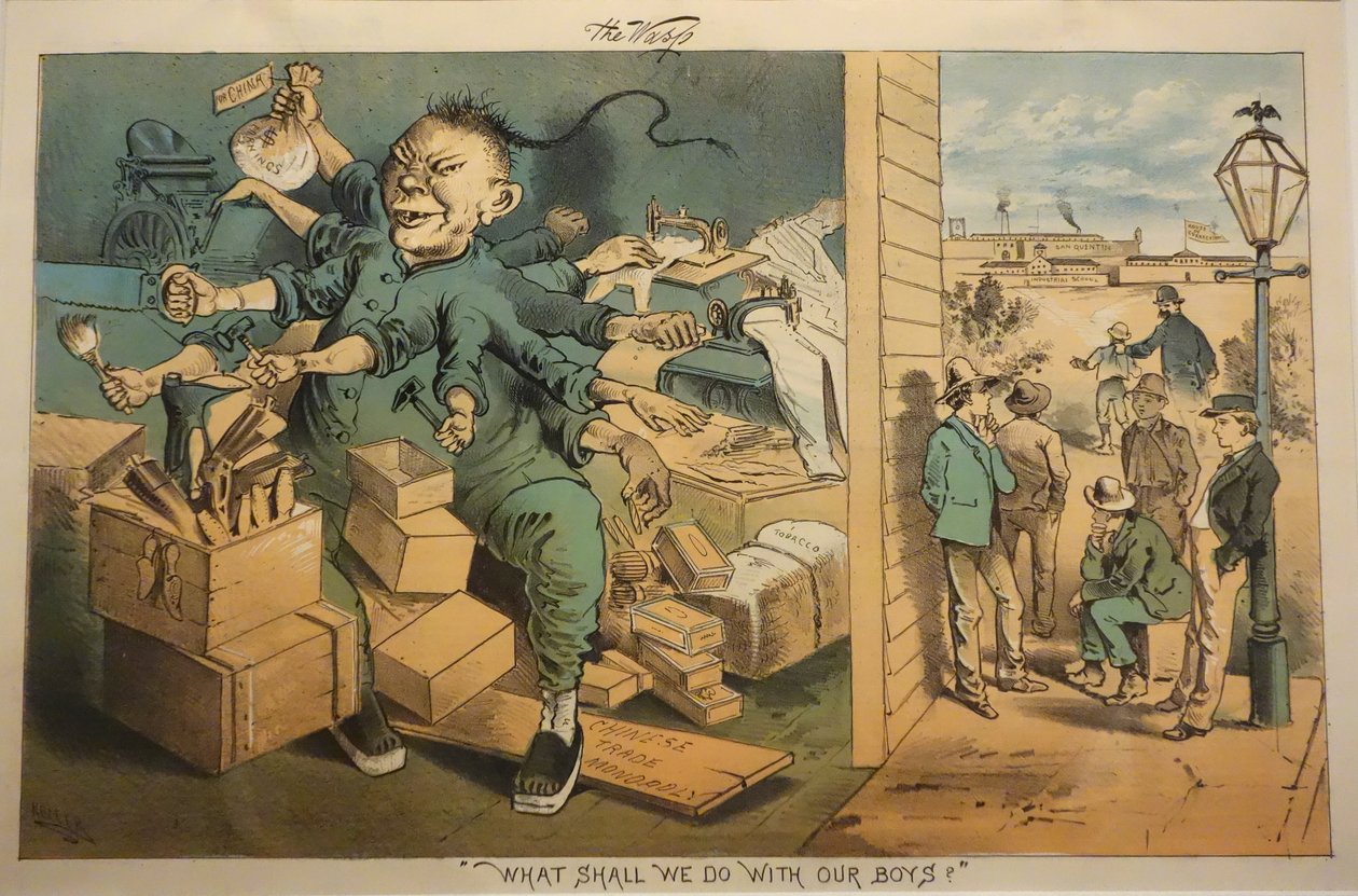 Tentoonstelling in het Oakland Museum of California door George Frederick Keller