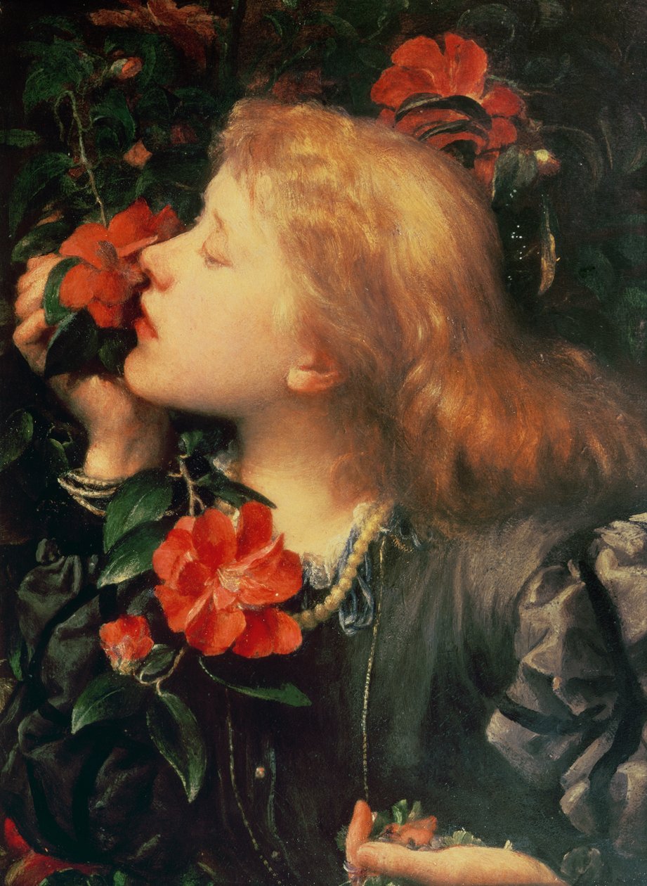 Portret van Dame Ellen Terry (1847-1928) door George Frederick Watts