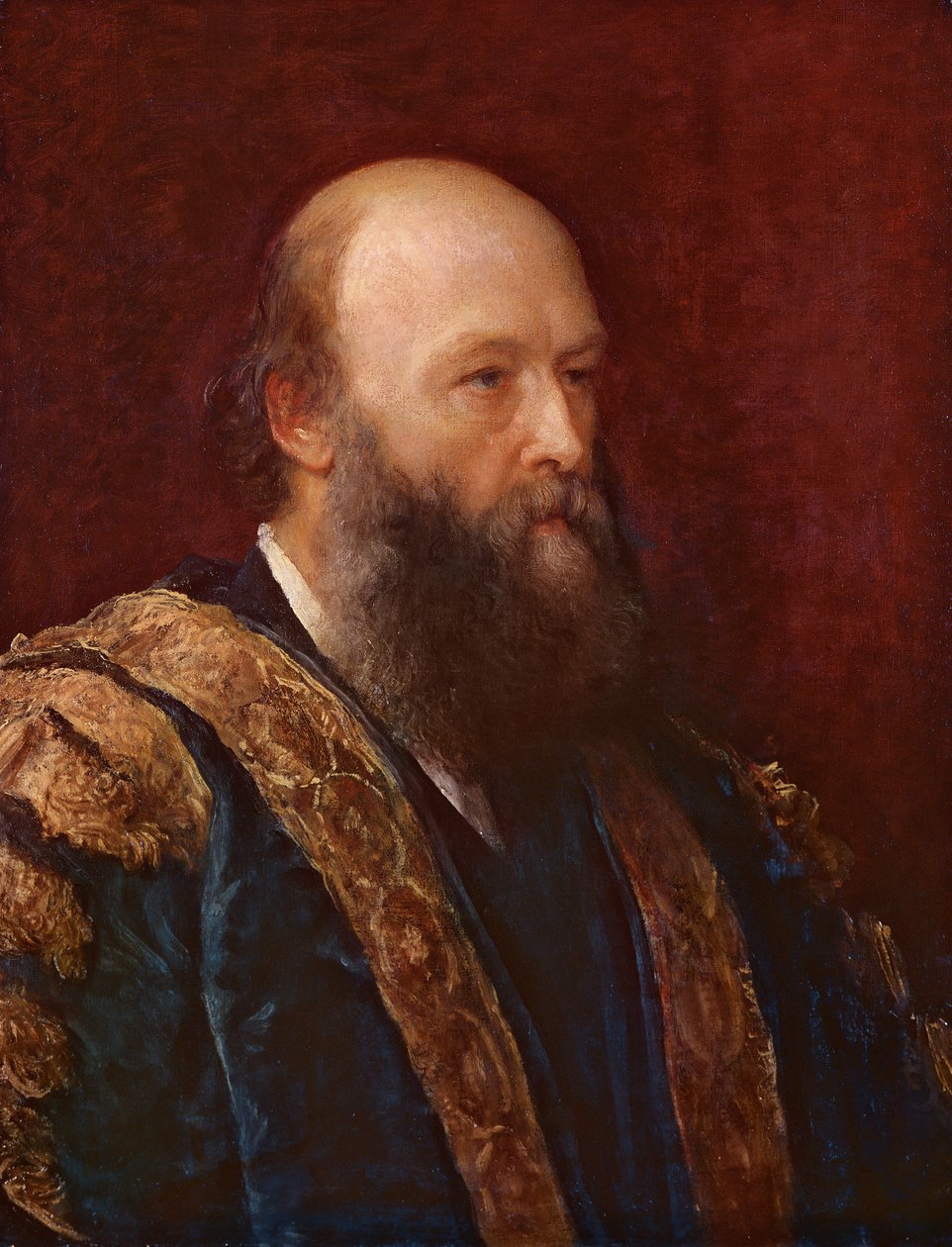 Robert Arthur Talbot Gascoyne-Cecil, 3e Markies van Salisbury, 1882 door George Frederick Watts