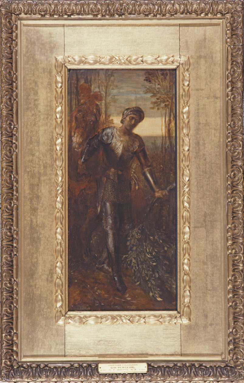 Sir Perceval door George Frederick Watts