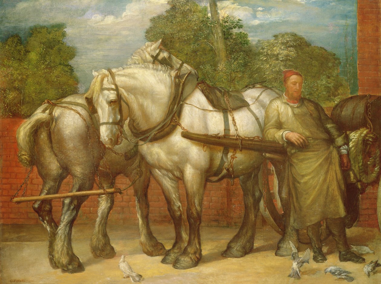 De Middagrust door George Frederick Watts