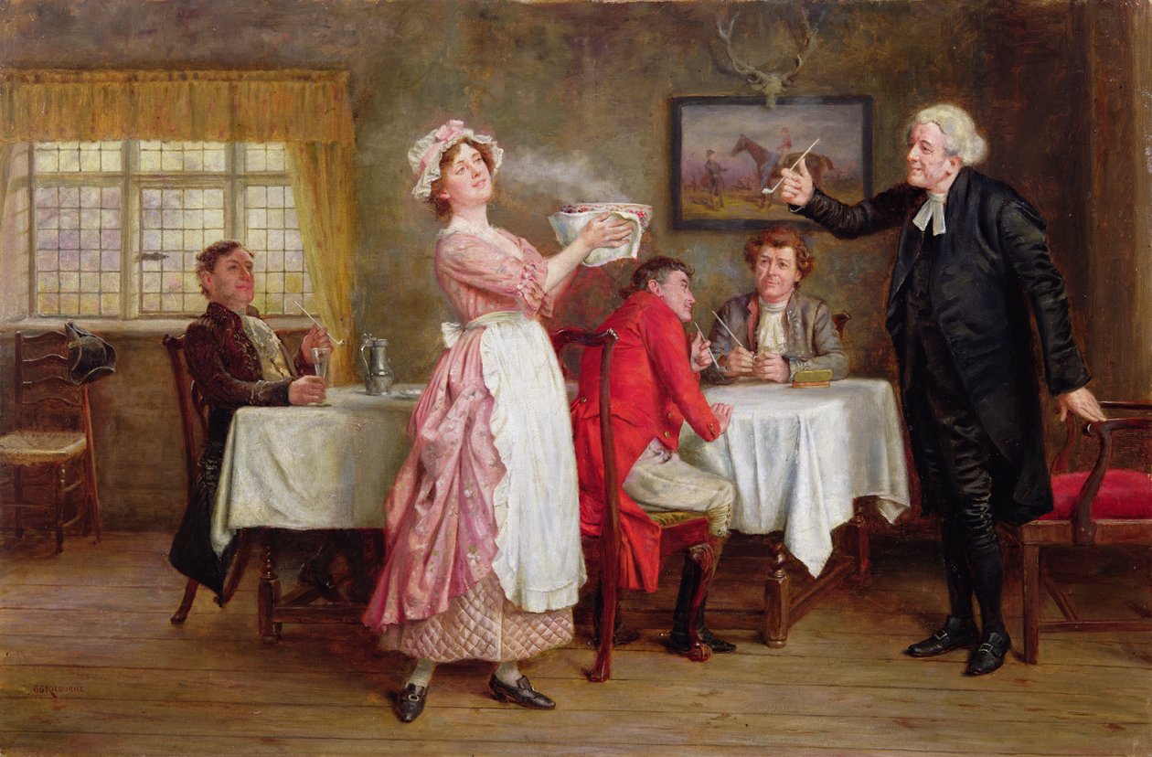 Om het Feest te Bekronen door George Goodwin Kilburne