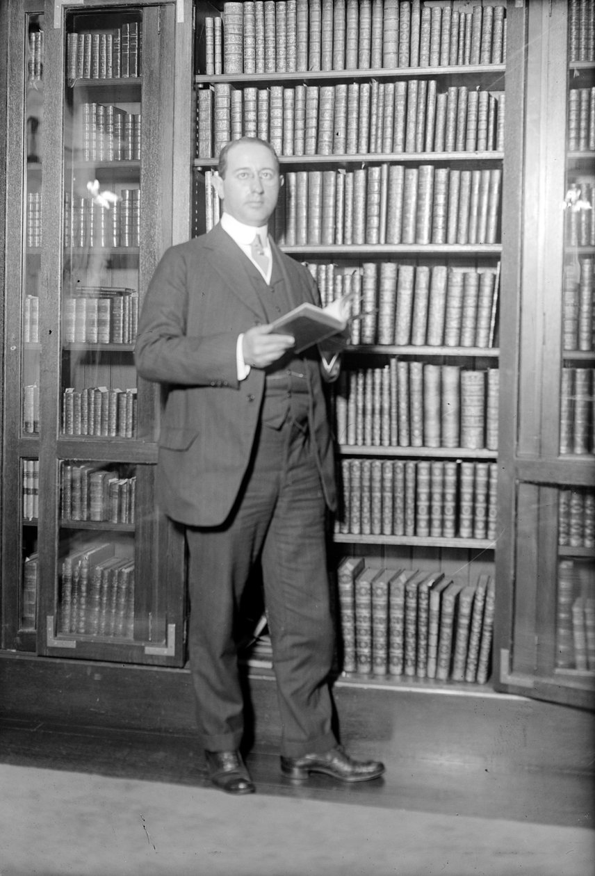 A.S.W. Rosenbach, ca. 1920 door George Grantham Bain