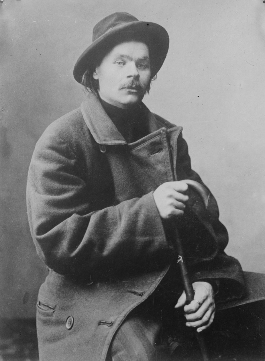 Maxim Gorky, 1910 door George Grantham Bain