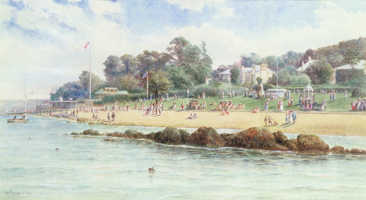 Cowes, Isle of Wight, 1903 door George Gregory