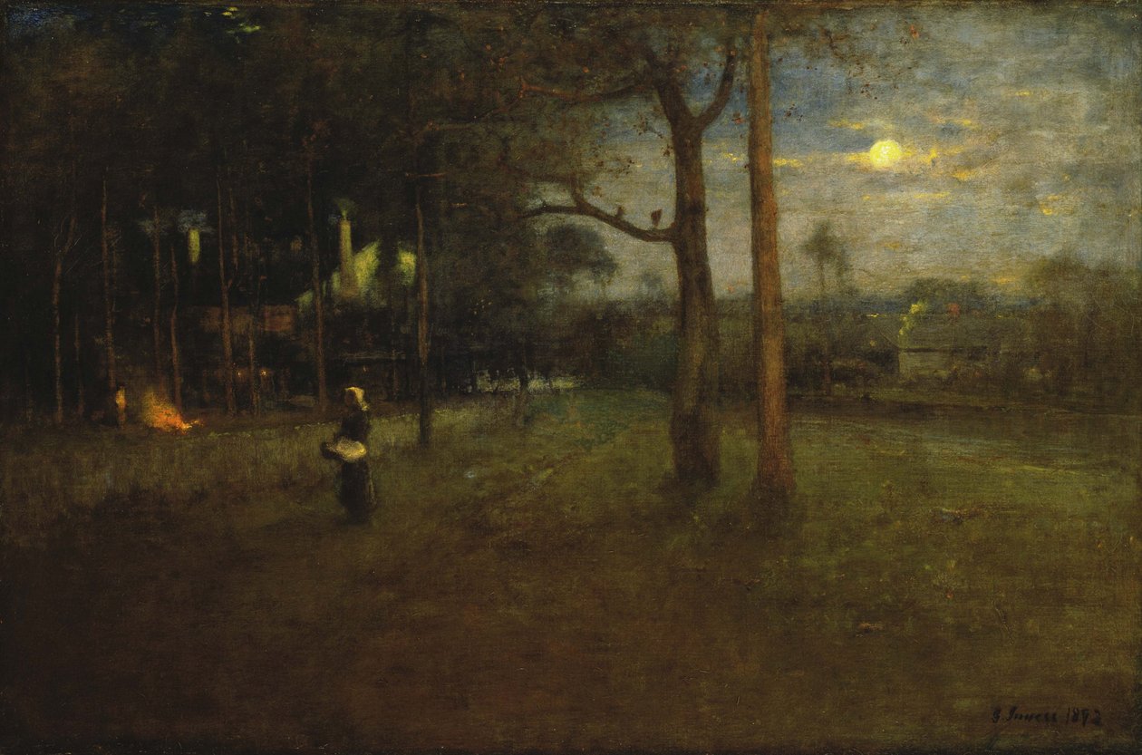 Maanlicht, Tarpon Springs door George Inness