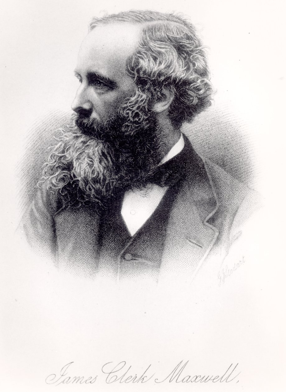 James Clerk Maxwell door George J. Stodart