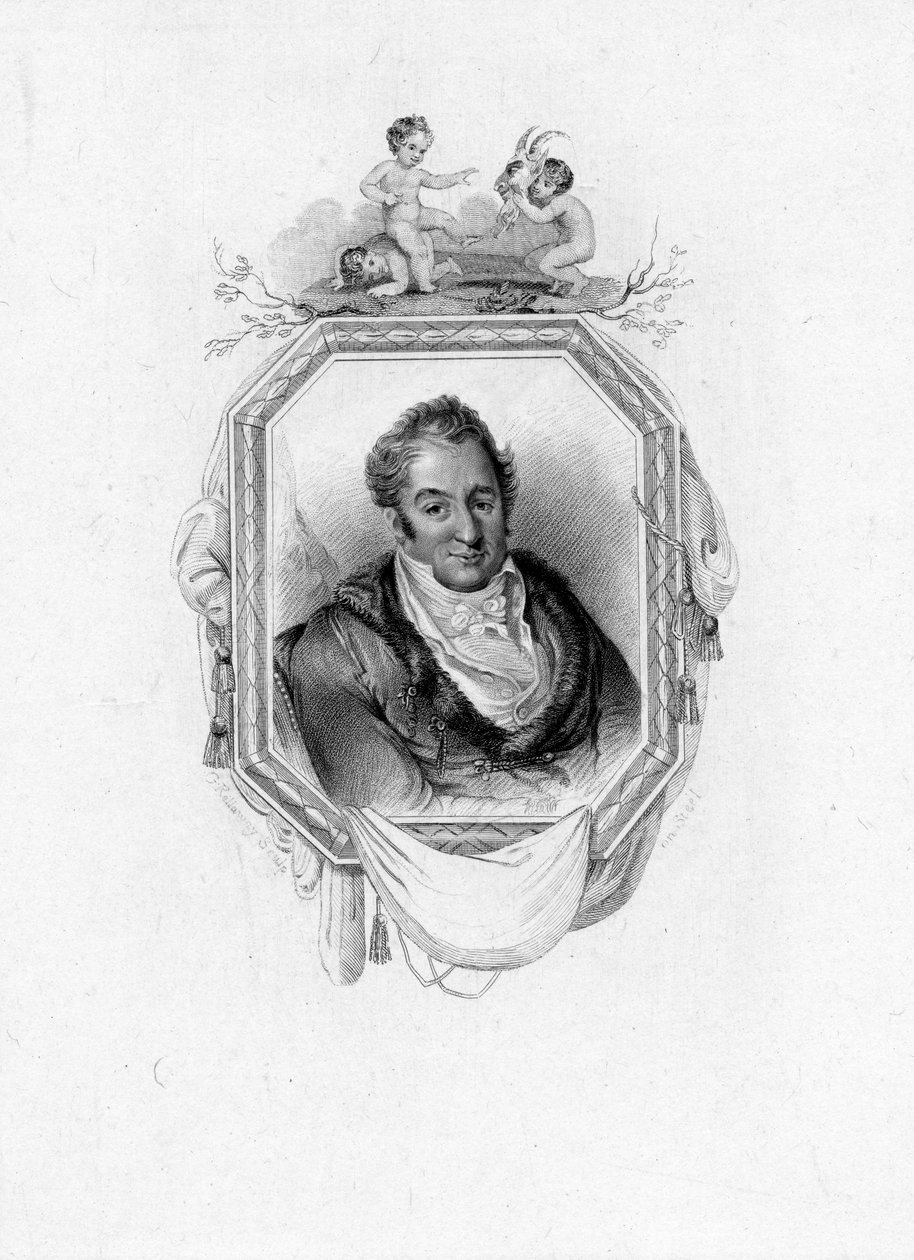 George Colman de Oudere door George Kellaway