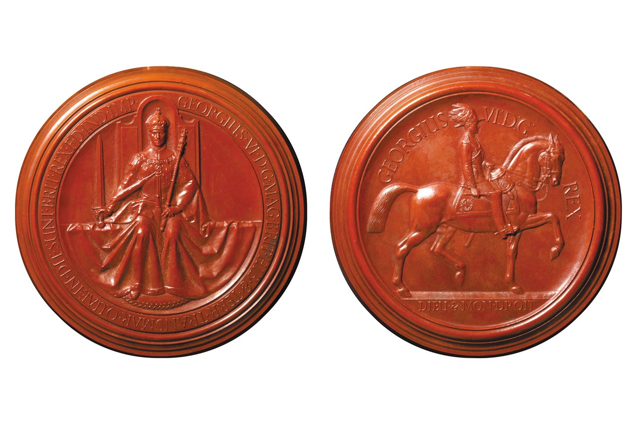Eerste grote zegel van George VI, ca. 1938 door George Kruger Gray