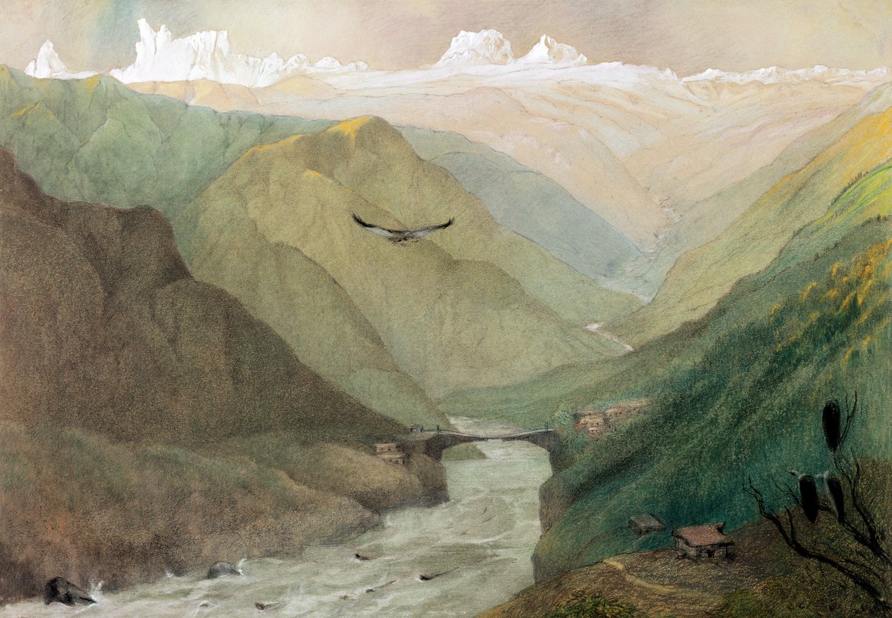 Kasjmir, ca. 1860 door George Landseer