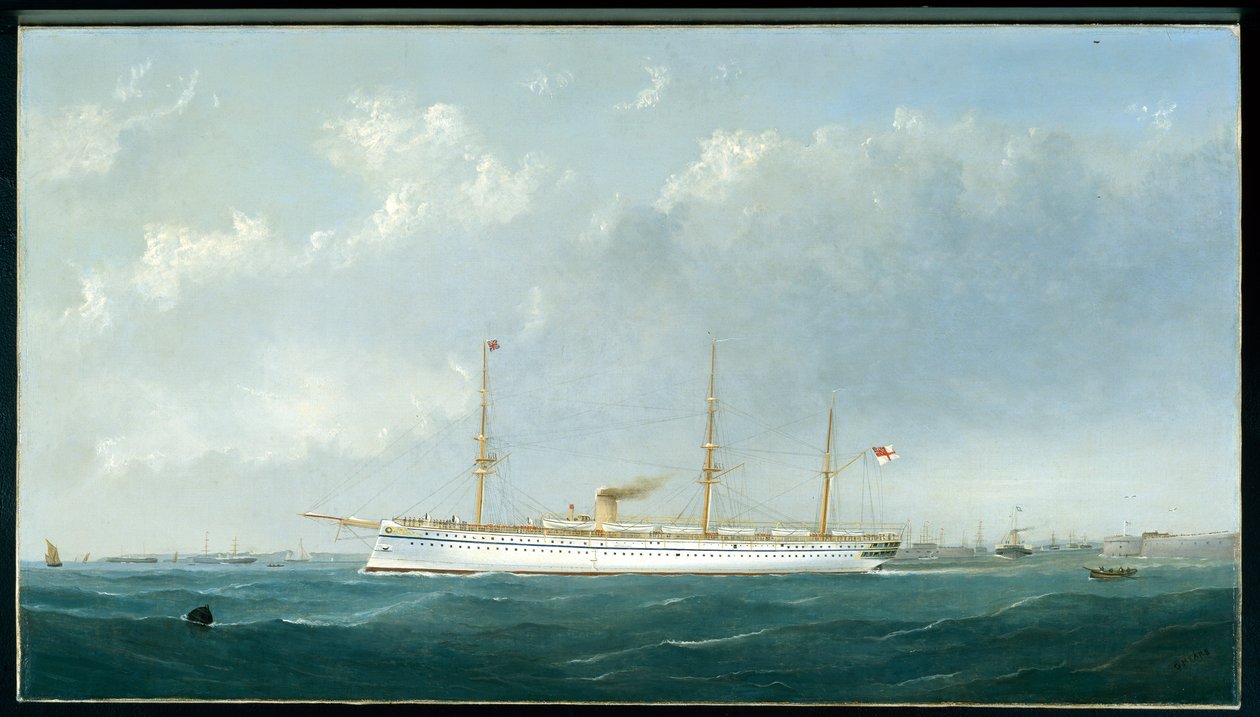 Het troepenschip 