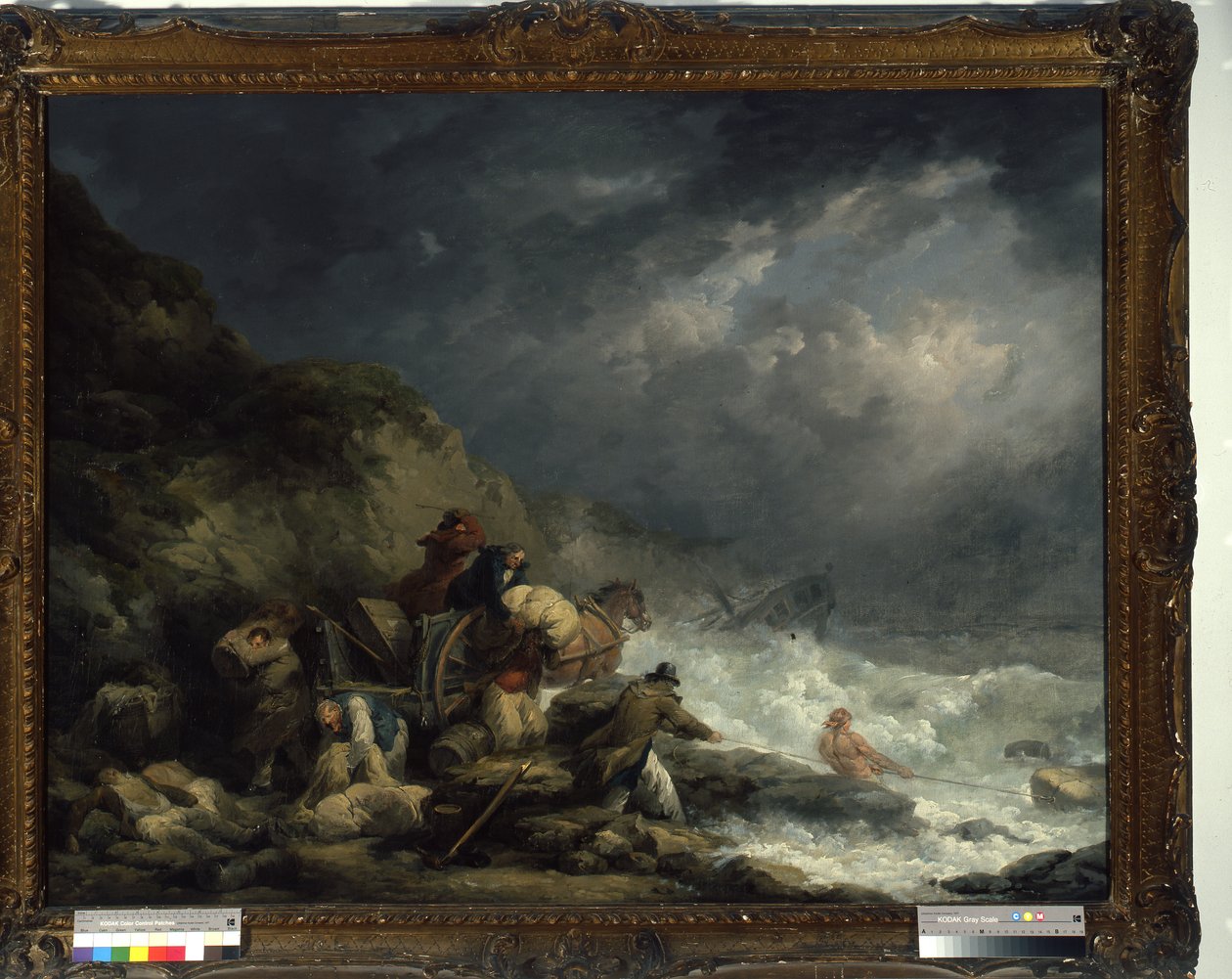 De Wrakplunderaars door George Morland