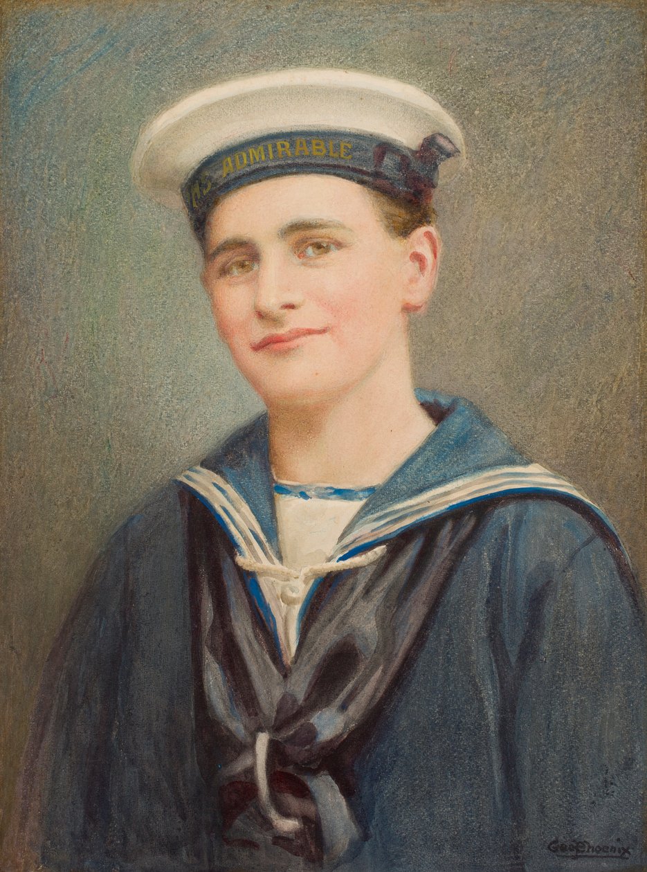 Portret van een zeeman door George Phoenix