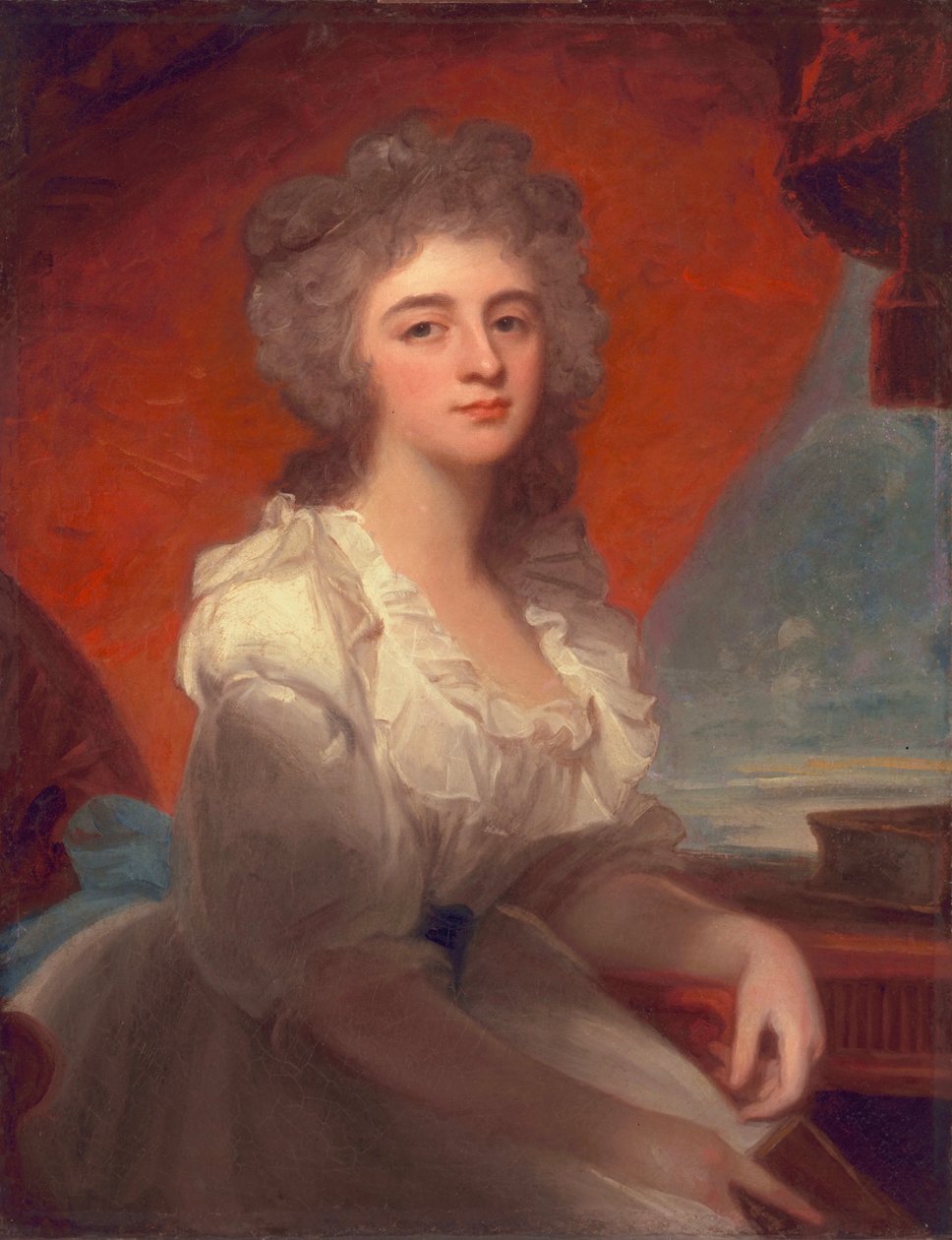 Catherine Burton, 1789 door George Romney