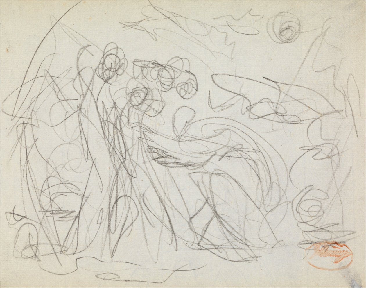 Figuurcompositiestudie 37 door George Romney