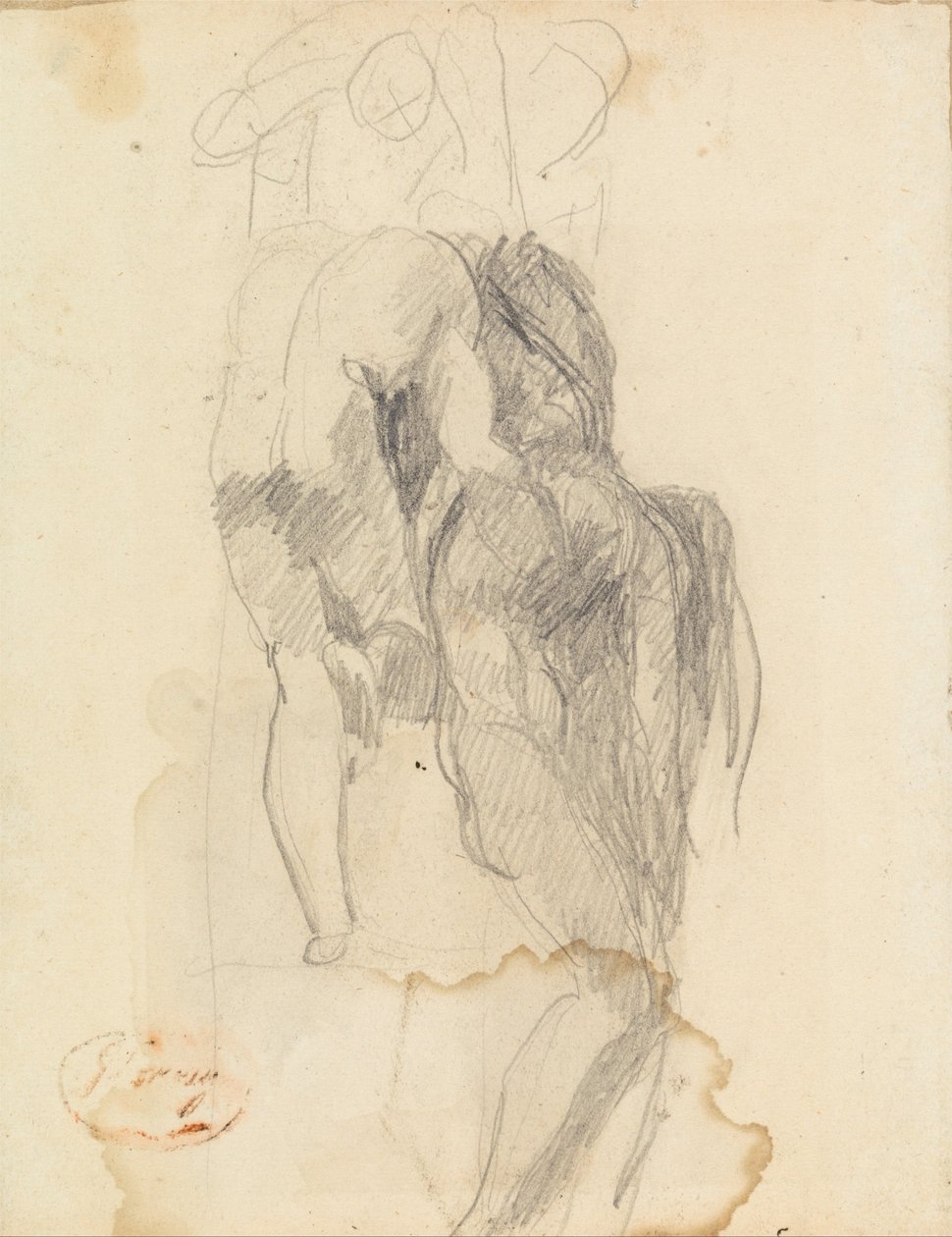 Figurencompositie Studie 48 door George Romney