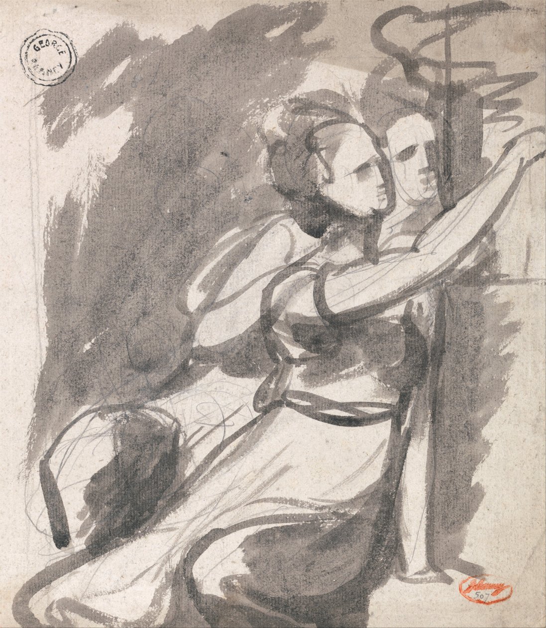 Twee zusters door George Romney