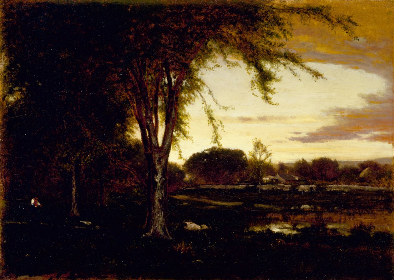 Landschap door George Snr. Inness
