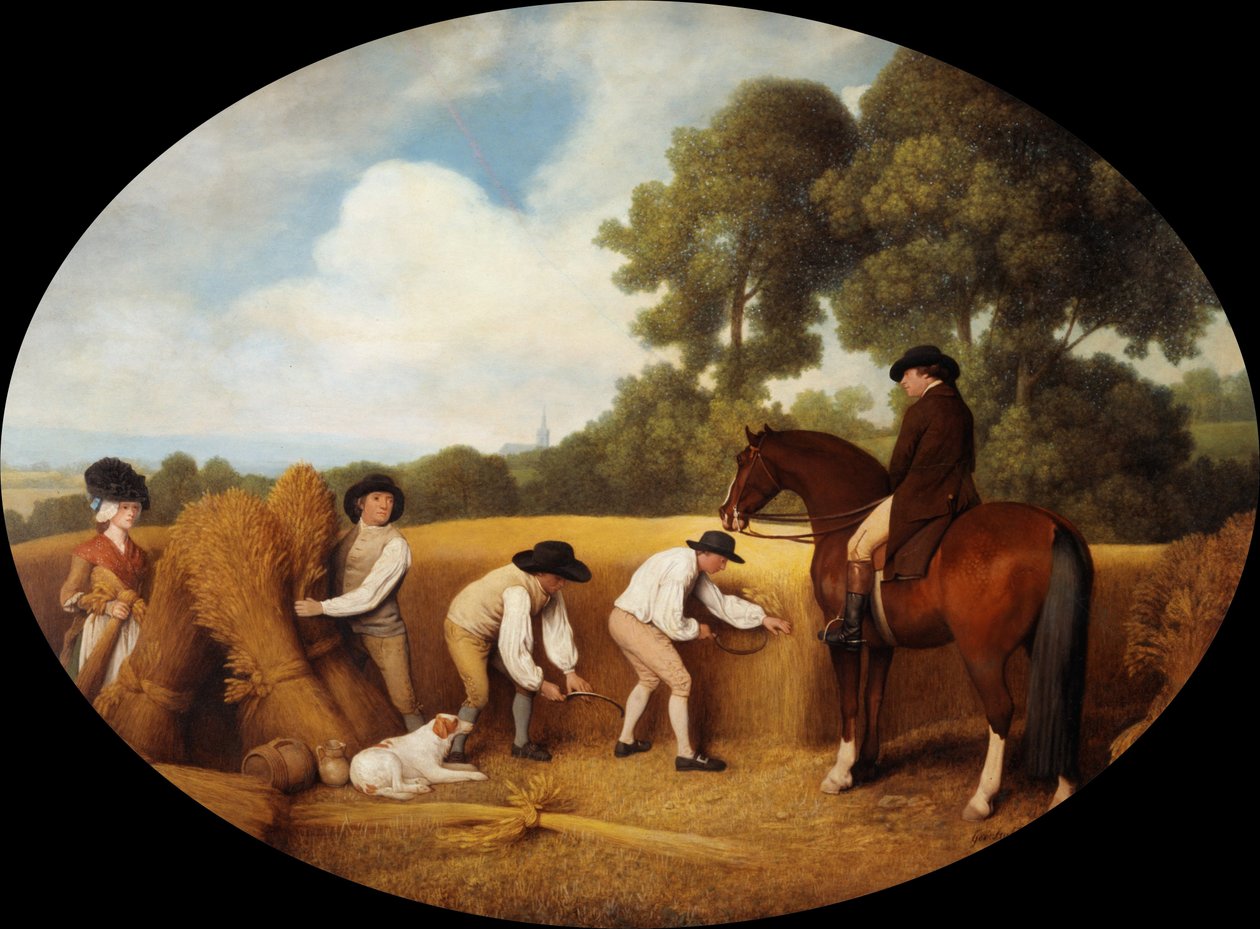 Maaier door George Stubbs